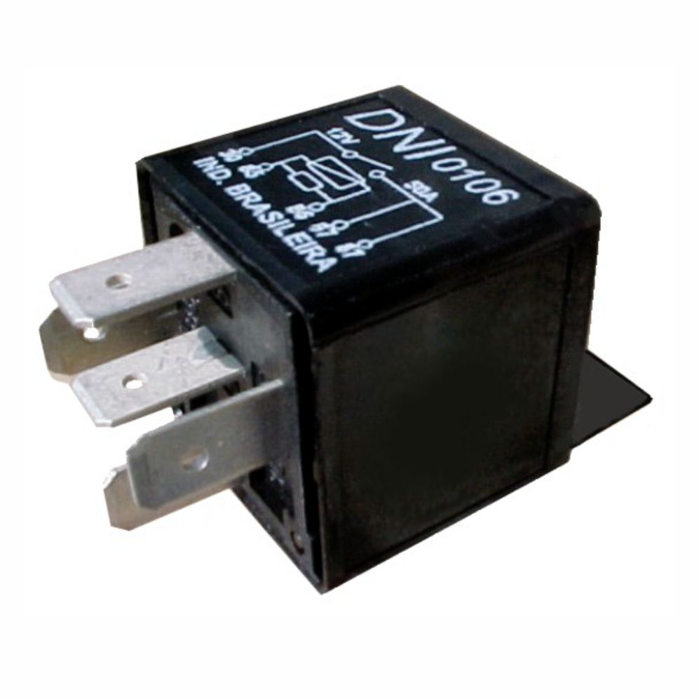 DNI 0106 - Relé Auxiliar Duplo 12V - N.A 2x25A