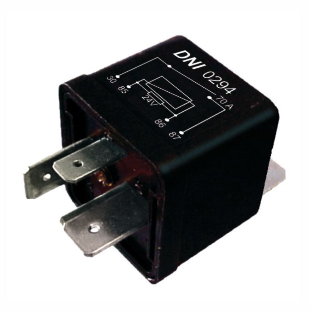 DNI 0294 - Relé Auxiliar Universal 70A – 24V