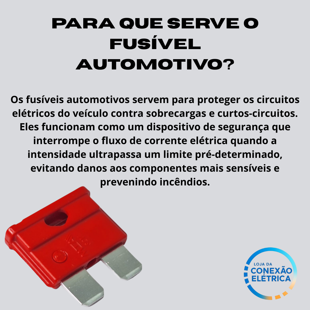 Kit Fusível Automotivo - 140 Peças