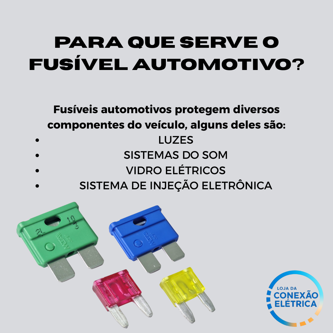 Kit Fusível Automotivo - 140 Peças
