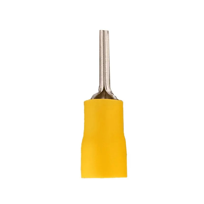 Terminal Pino Chato Amarelo 2,70MM2 - 6,60MM2 - PR2554 - Loja da Conexão Elétrica