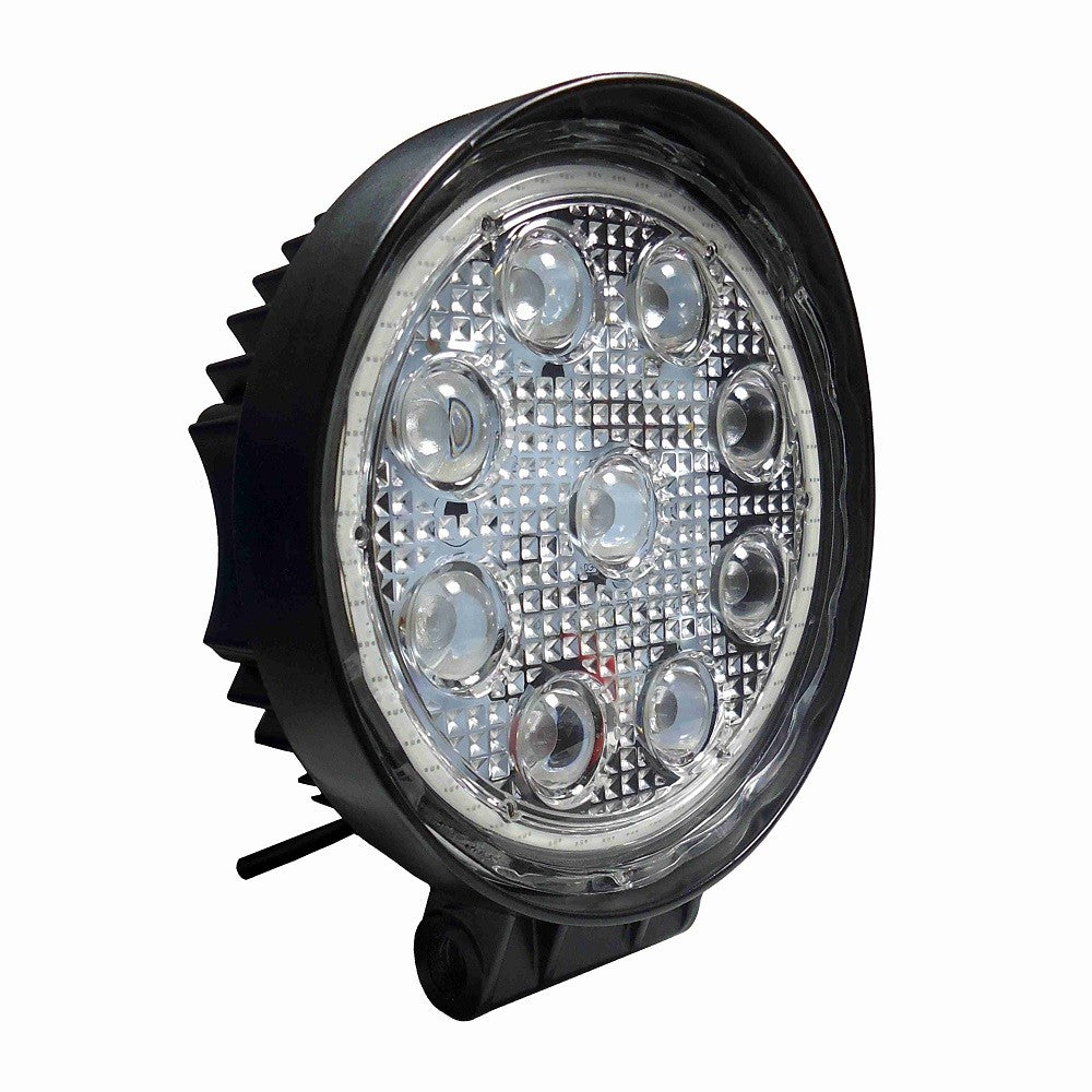 DNI 4181 - Farol de Trabalho Redondo LED 27W - 9 A 48VDC