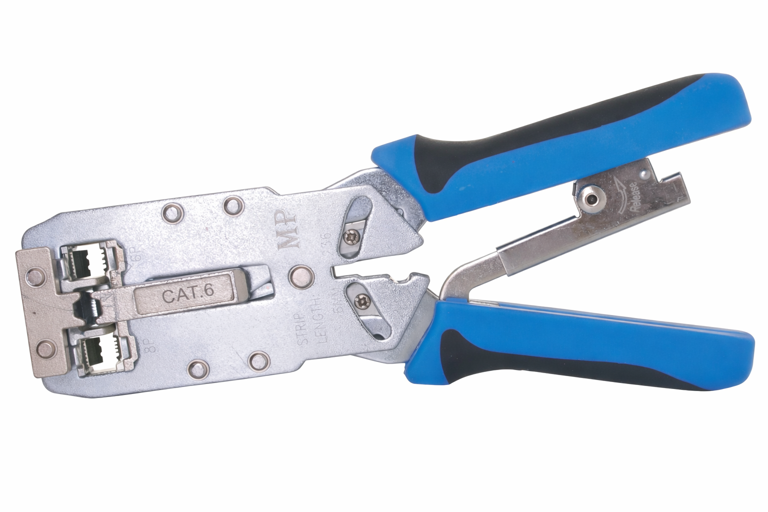 Alicate de Crimpagem MP 2810 R â Modular CAT.6 (RJ10 a RJ45)