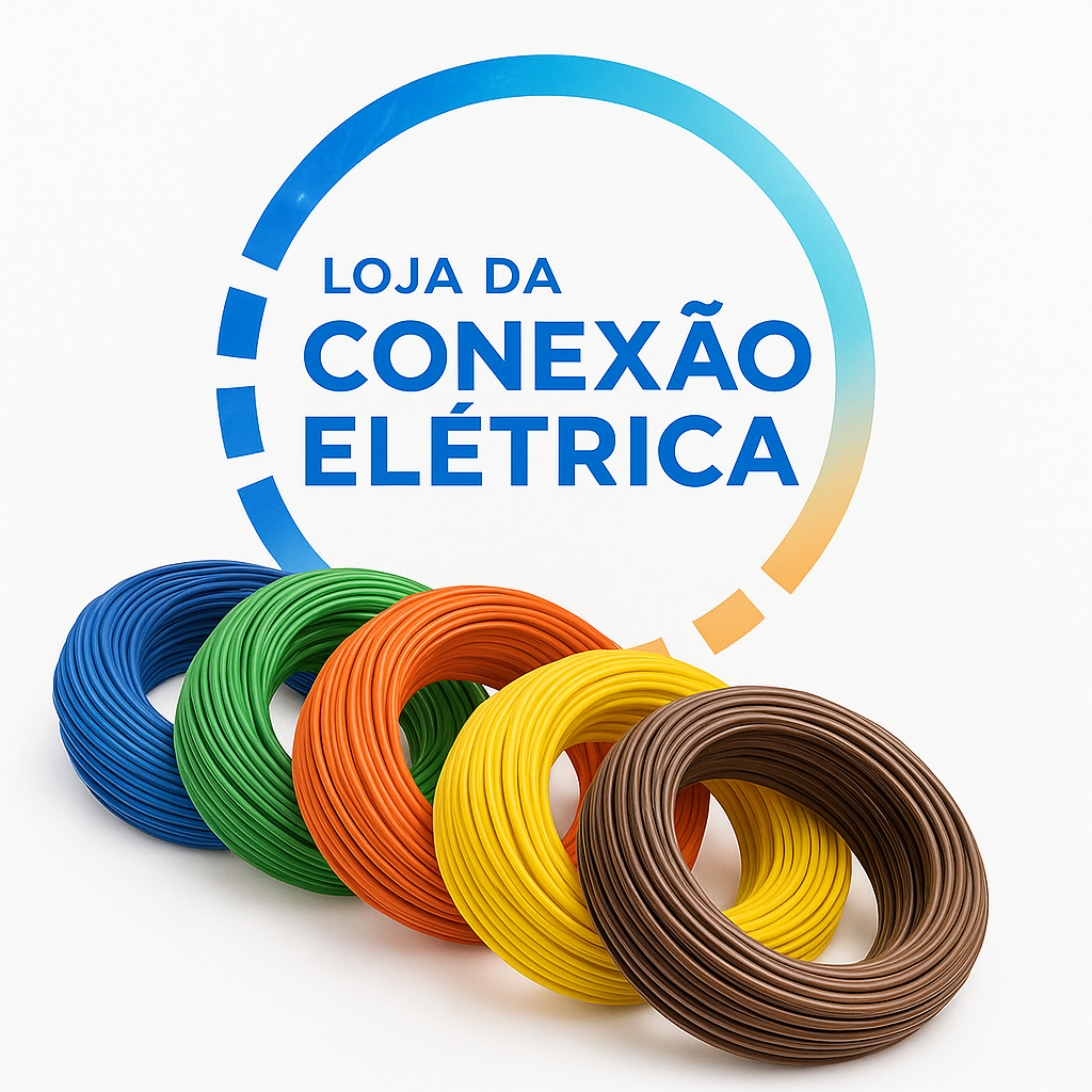 Cabo Agrícola 16awg (1,31mm2) - Norma SAE J1128 GXL XLPE - Rolo de 100 metros - Loja da Conexão Elétrica