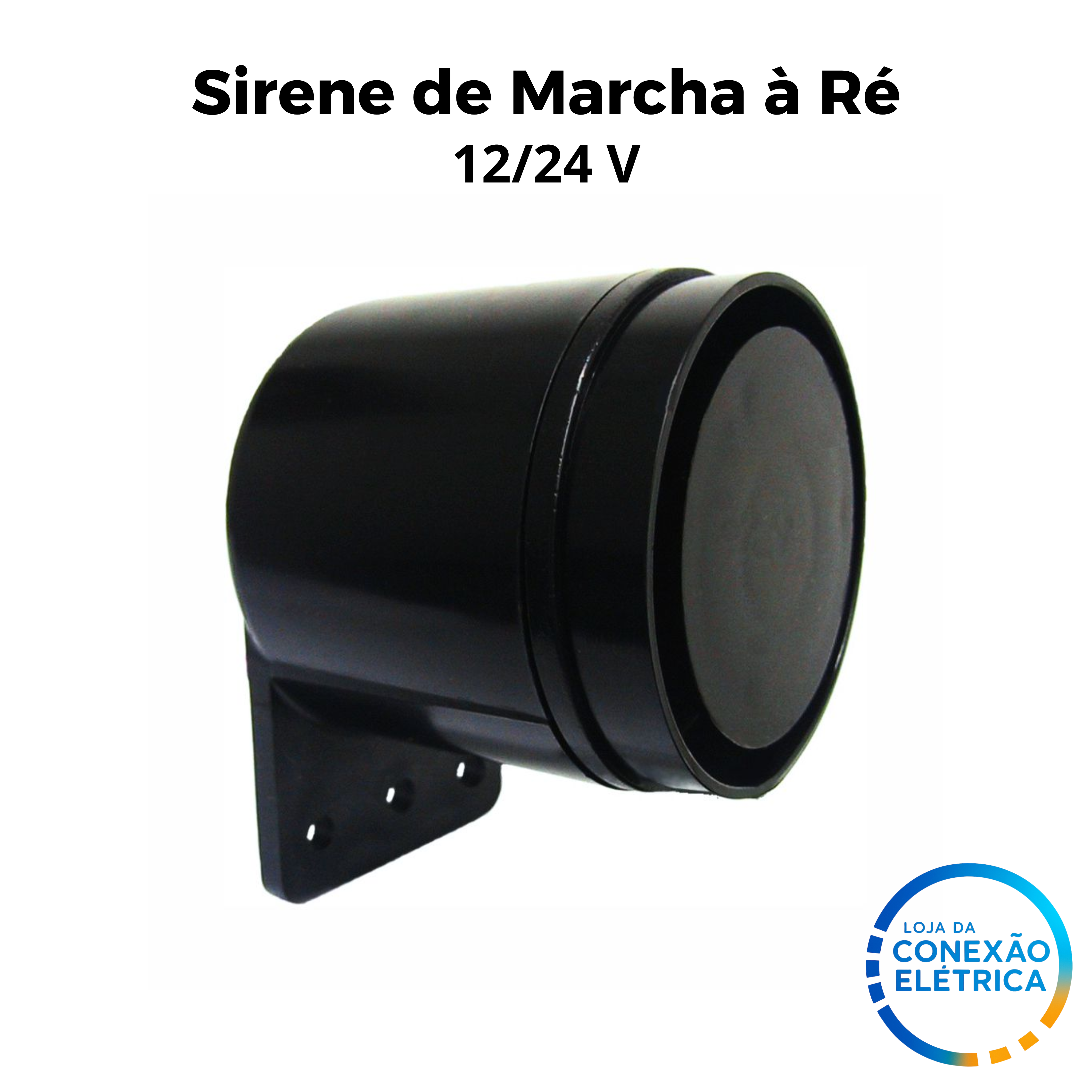 DNI 4029 – Sirene de Marcha à Ré Bivolt Resistente à Água (12/24V)
