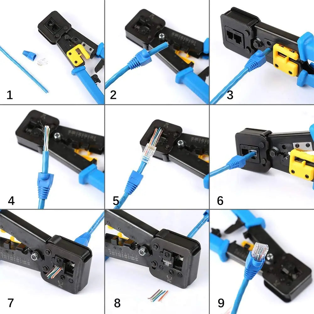 Alicate de Crimpagem Cabo de Rede - Loja da Conexão Elétrica