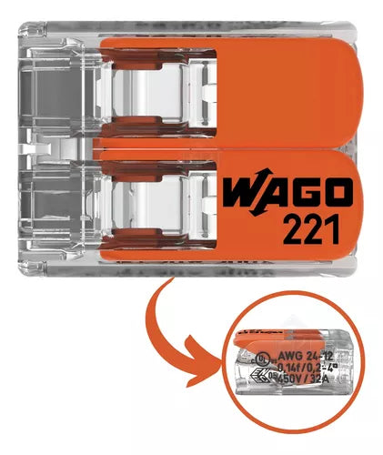 Kit de Conectores 221-412 Wago - Loja da Conexão Elétrica