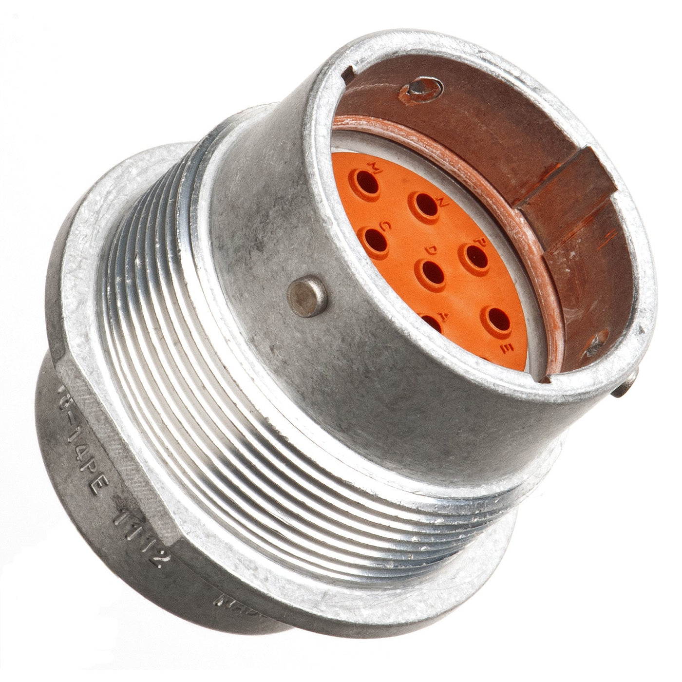Conector Circular Metálico Macho 18-14PE - Loja da Conexão Elétrica