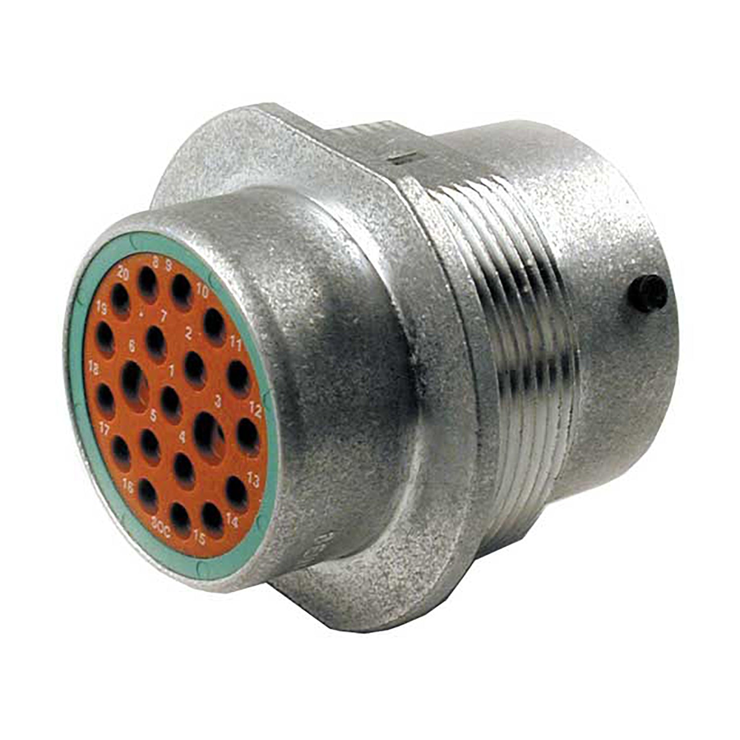Conector Circular Metálico Macho 18-20SN - Loja da Conexão Elétrica