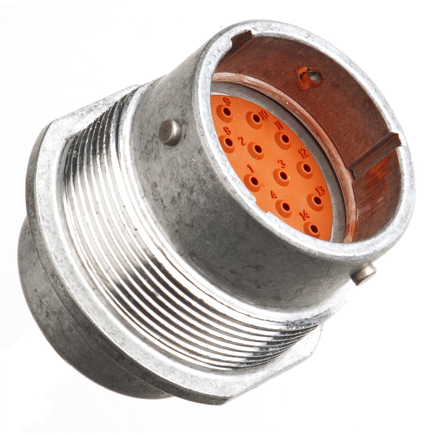 Conector Circular Metálico Macho 18-21PN - Loja da Conexão Elétrica
