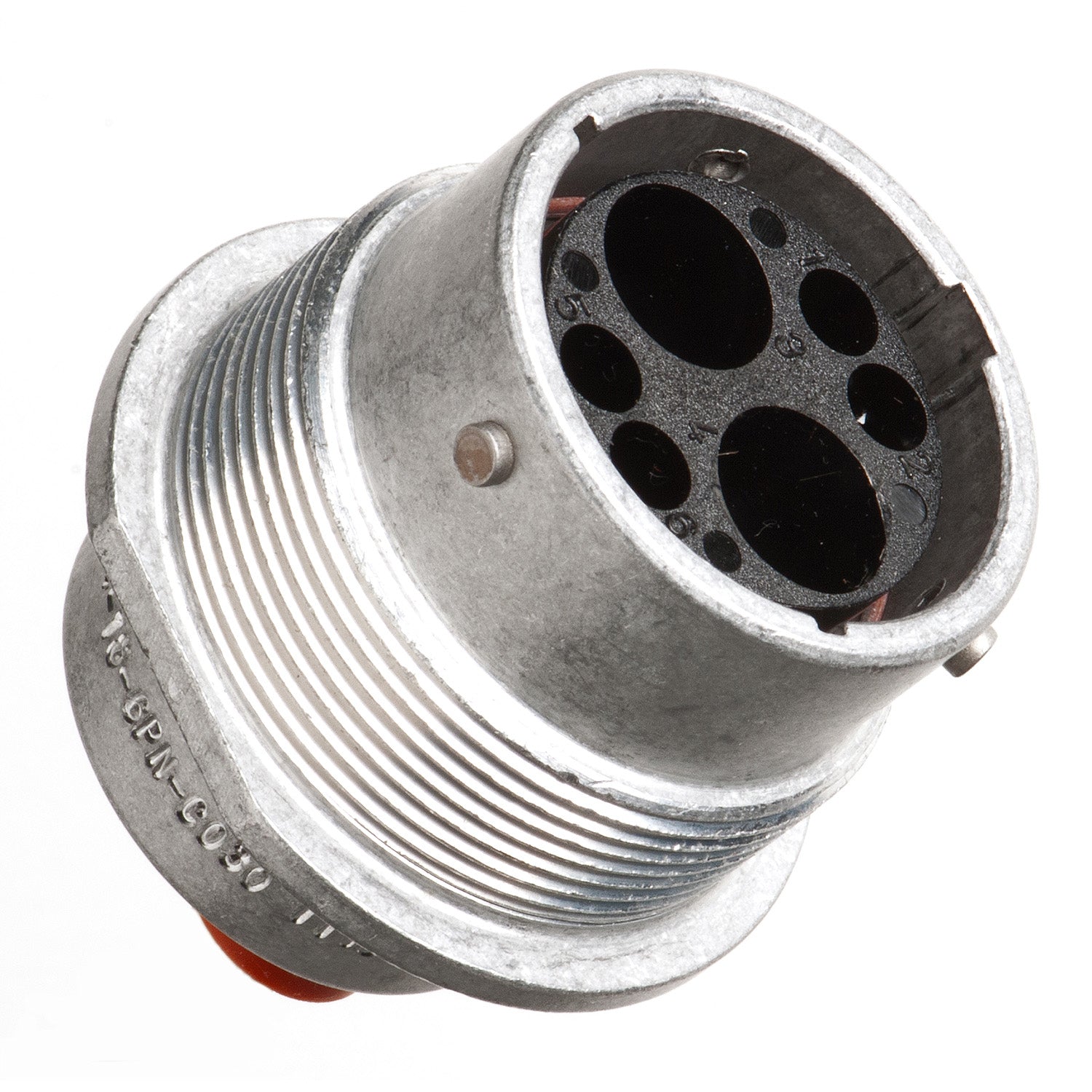 Conector Circular Metálico Macho 18-6PN-C030 - Loja da Conexão Elétrica