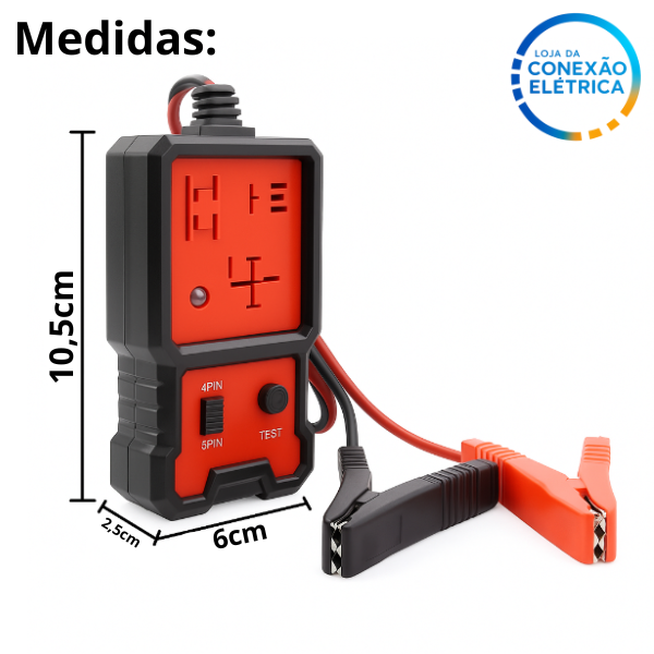 Testador de Relé Automotivo