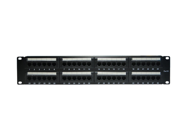 WT-2178C-110-48P - Patch Panel Cat.6 – 48 portas - Loja da Conexão Elétrica