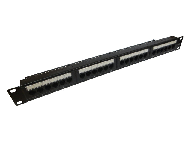 WT-2178C-110-24P - Patch Panel Cat.6 – 24 portas - Loja da Conexão Elétrica