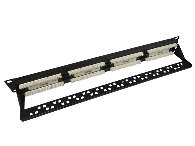 WT-2178C-110-24P - Patch Panel Cat.6 – 24 portas - Loja da Conexão Elétrica