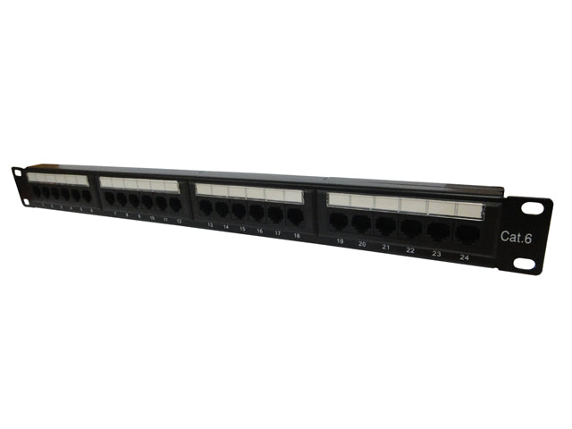 WT-2178C-110-24P - Patch Panel Cat.6 – 24 portas - Loja da Conexão Elétrica