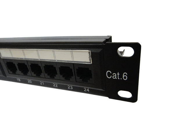 WT-2178C-110-24P - Patch Panel Cat.6 – 24 portas - Loja da Conexão Elétrica