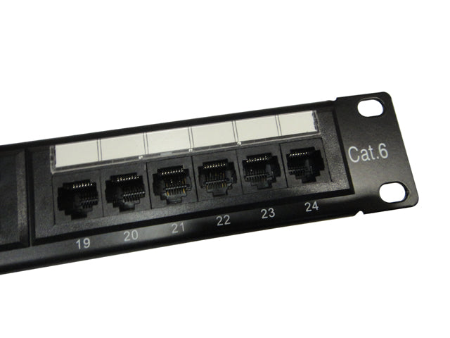 WT-2178C-110-24P - Patch Panel Cat.6 – 24 portas - Loja da Conexão Elétrica