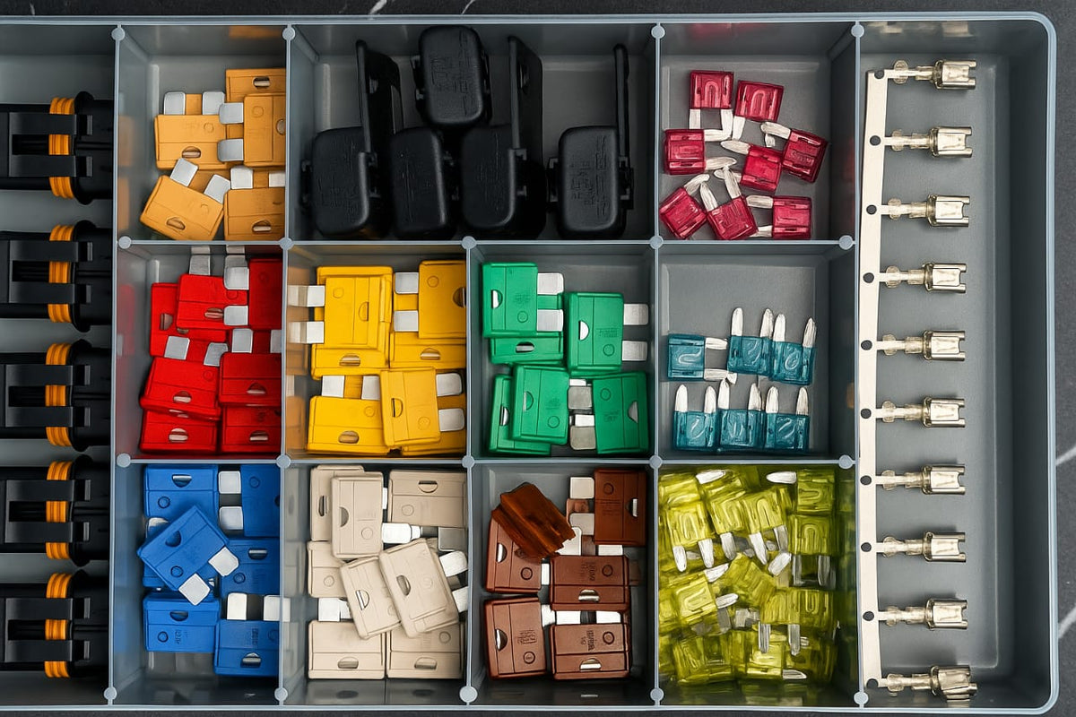 Kit Fusível Automotivo - 140 Peças
