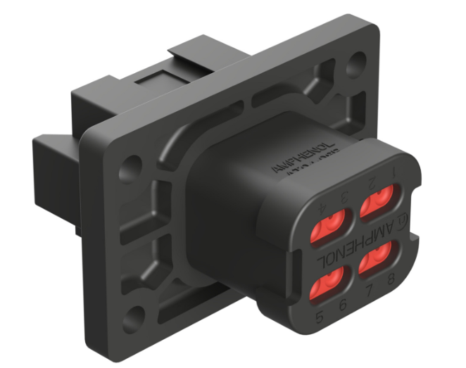 Promoção Conector Receptáculo 8 Vias com Flange IP67 - DT04-08PA-LE11