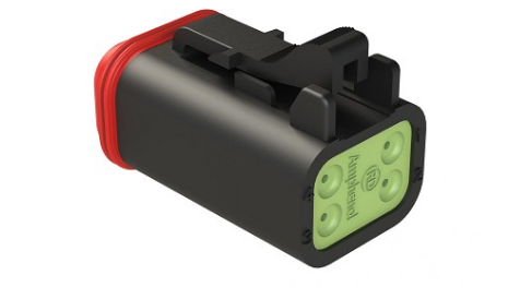 Conector Fêmea 4V Size 16 E-Seal Preto IP67 – 279162