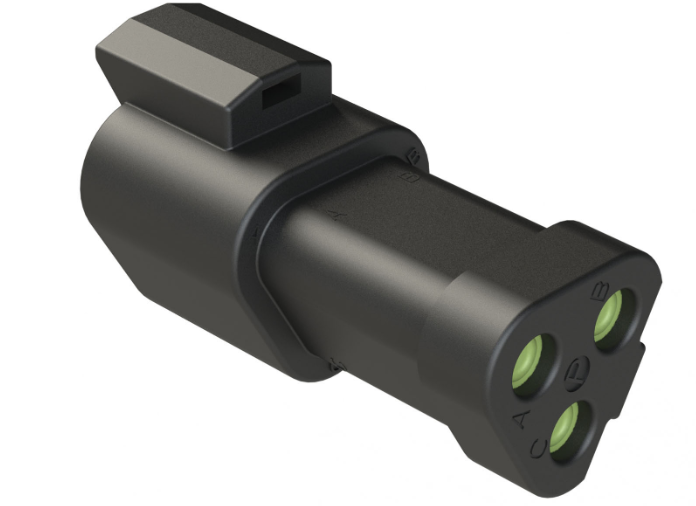 Conector Macho 3V Size 16 E-Seal End Cap Preto IP67 – 317341