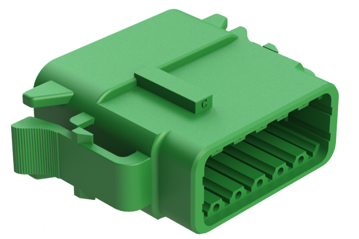 Conector Fêmea 12V Size 20 Chave C Verde IP67 – 46099