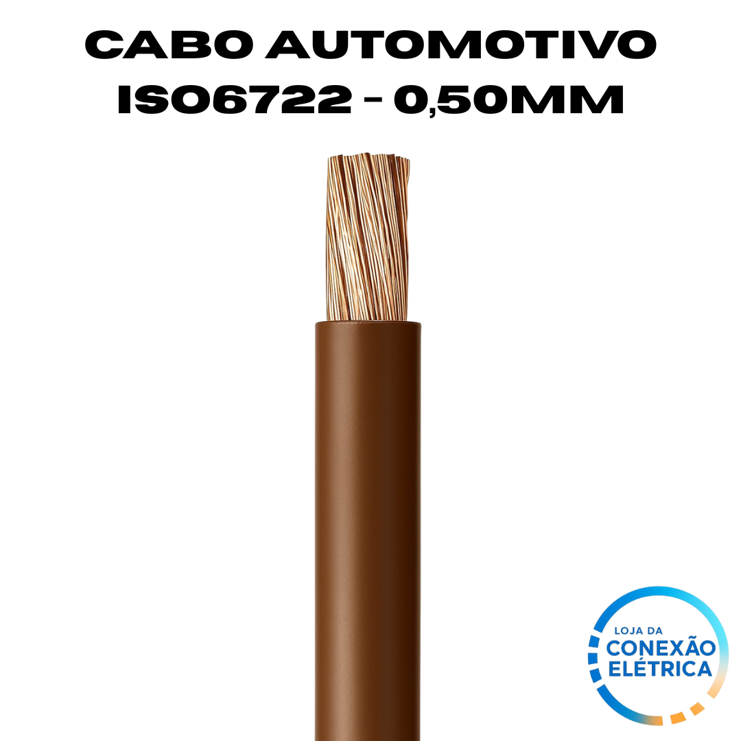 Cabo Automotivo ER 0,50mm2 600v ISO6722 - Loja da Conexão Elétrica