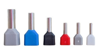 Kit de Terminais Tubulares 1200 peças + Alicate de Crimpagem HSC8 10-6A - Loja da Conexão Elétrica