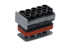 Conector Porta Tecla Cobo 10 vias - 301606870 - Loja da Conexão Elétrica