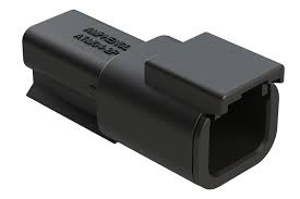 Conector 2 vias - ATM04-2P-BLK - Loja da Conexão Elétrica
