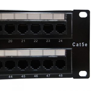 WT-2029A-110-48P - Patch Panel Reto 48P Cat.5e - Loja da Conexão Elétrica