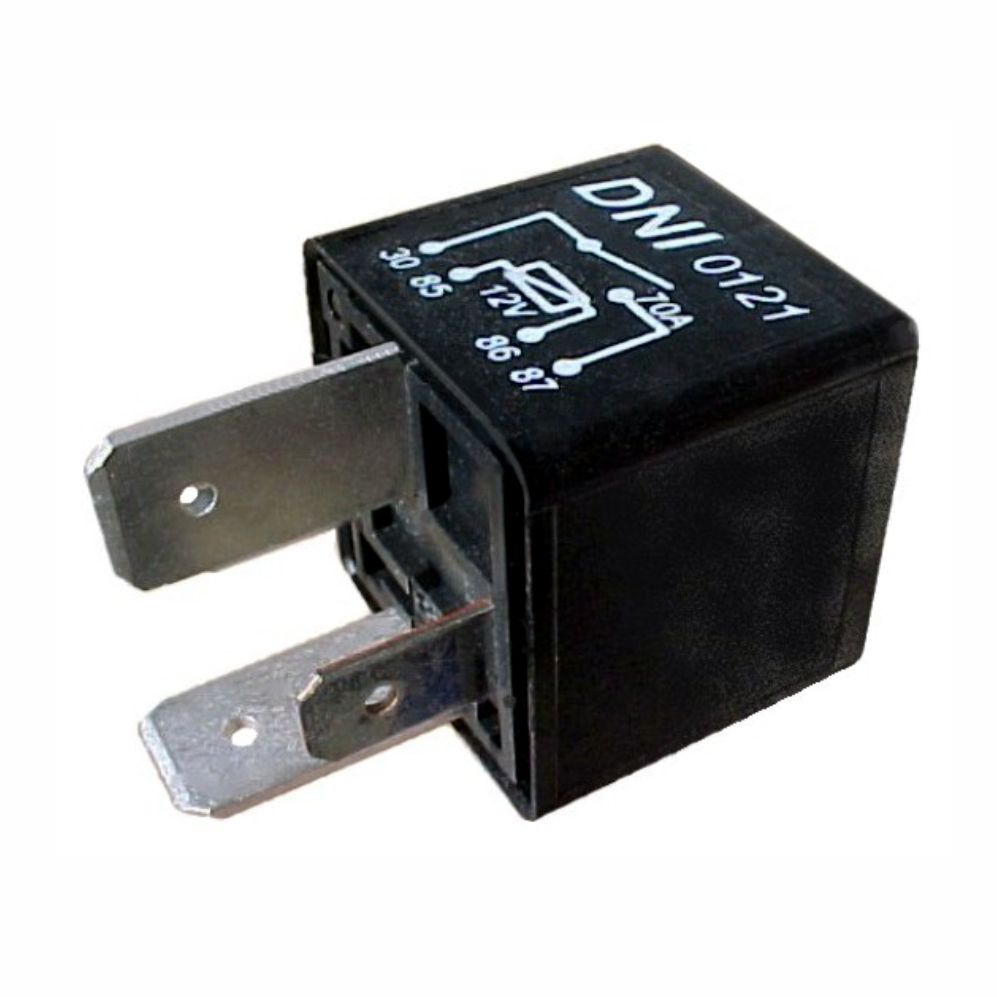 DNI 0121 - Relé Auxiliar Injeção Eletrônica 70A – 12V