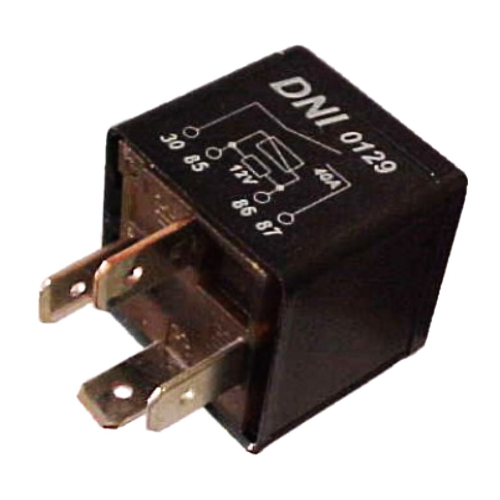 DNI 0129 - Relé Auxiliar da Bomba Elétrica - 40A – 12V