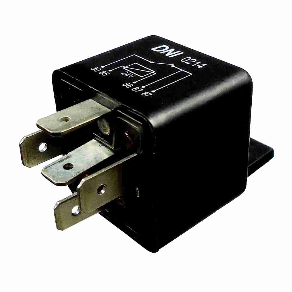 DNI 0214 - Relé Auxiliar Universal Duplo – 24V - N.A 2x25A
