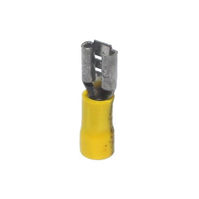 Terminal Faston Fêmea Pré-Isolado Amarelo 6,3 X 0,8 - EF4240 - Loja da Conexão Elétrica