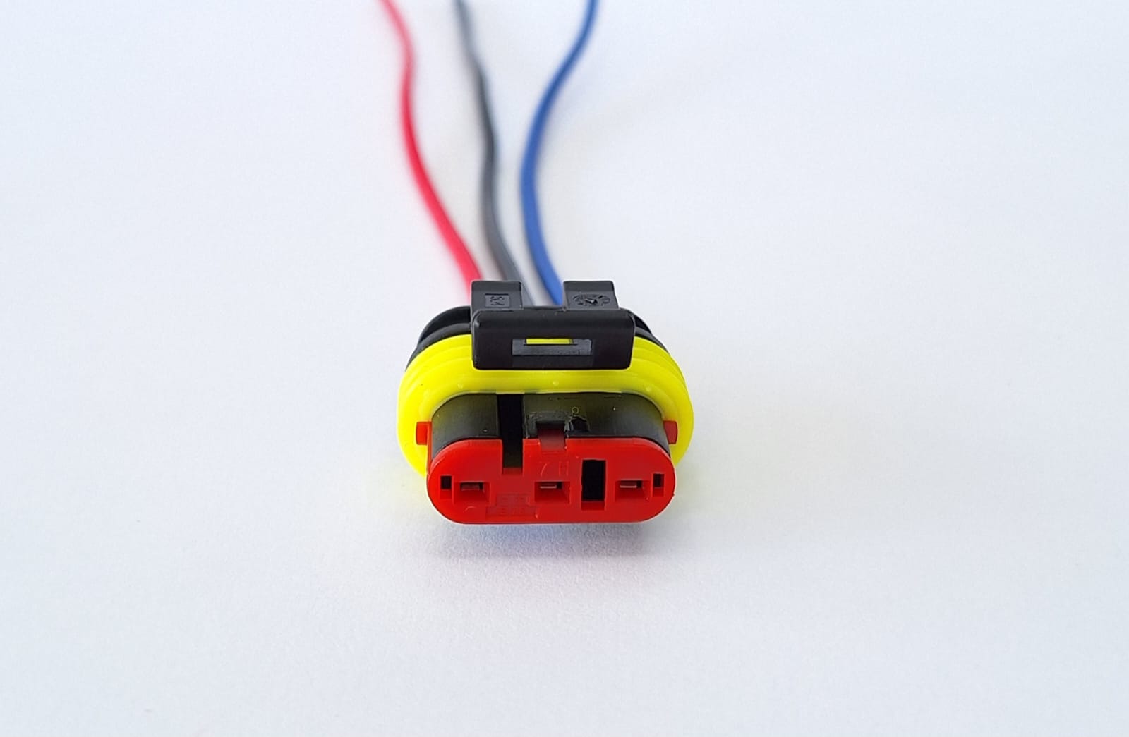 Kit Chicote Completo – 3 Vias | Conector Macho e Fêmea com Cabos – Automotivo & Agrícola