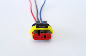 Kit Chicote Completo – 3 Vias | Conector Macho e Fêmea com Cabos – Automotivo & Agrícola