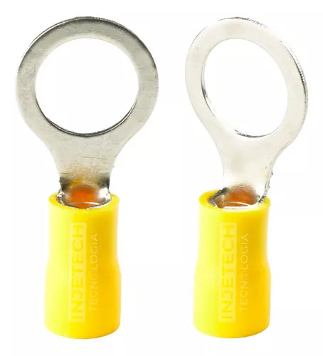 Terminal Olhal Pré-Isolado Amarelo M10 2,70-6,60MM2 - AN2453 - Loja da Conexão Elétrica