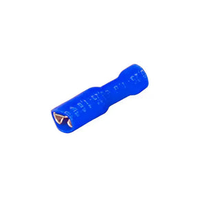 Terminal Isolado Faston Fêmea Azul 4,8X0,8 ESP 1,10MM2 A 2,60MM2 - ET4249