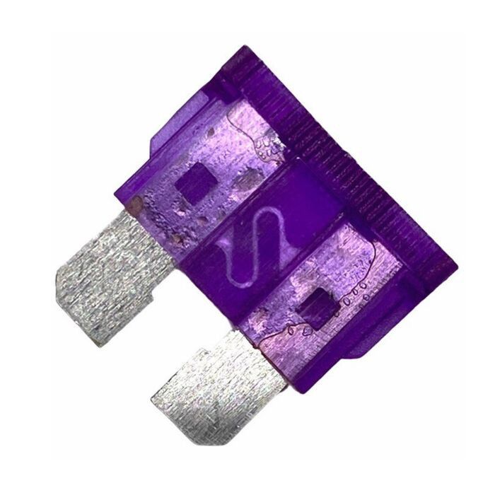 Kit com 10 peças - Fusível lamina 3A médio - ZBR0610300 - Loja da Conexão Elétrica