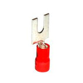 Terminal Forquilha Pré-Isolado Vermelho M3 0,25-1,60MM² - FR2462-C - Loja da Conexão Elétrica