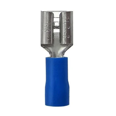 Terminal Faston Fêmea 4.8X0.5 - 16 - 14AWG - EF4421 - Loja da Conexão Elétrica