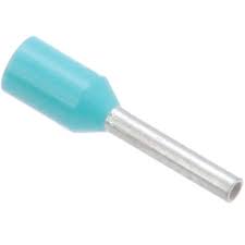 Terminal Elétrico Tipo Ilhós Turquesa 0,34MM² 6N - CT3603 - Loja da Conexão Elétrica