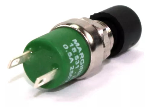 Interruptor Push Button Unipolar Preto - 18531GFSTSE - Loja da Conexão Elétrica