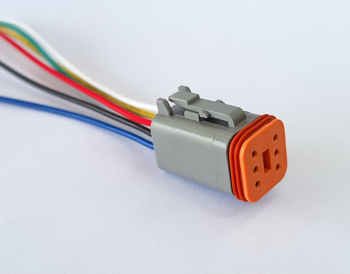 Chicote de Reparo – 6 Vias | Conector com Vedação – Sensores, Módulos e Atuadores