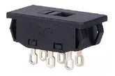 Interruptor Deslizante Plástico Preto A3 - HH-201 M1FG4FE1S - Loja da Conexão Elétrica