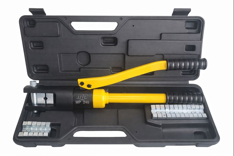 Alicate Hidráulico MP 240 – Máxima Força para Grandes Bitolas - Terminais de Compressão Não Isolados | 16 a 240 mm²