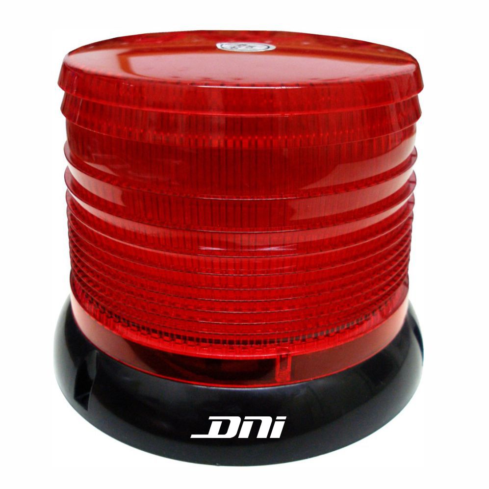 DNI 4081 – Sinalizador Rotativo e Flash de Advertência - 12/24V – Vermelho