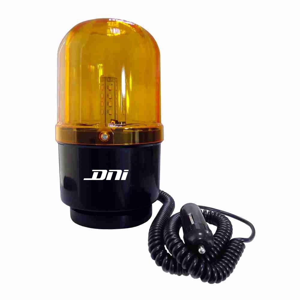 DNI 4109 – Sinalizador Giroled de Advertência Âmbar Bivolt – 12/24V